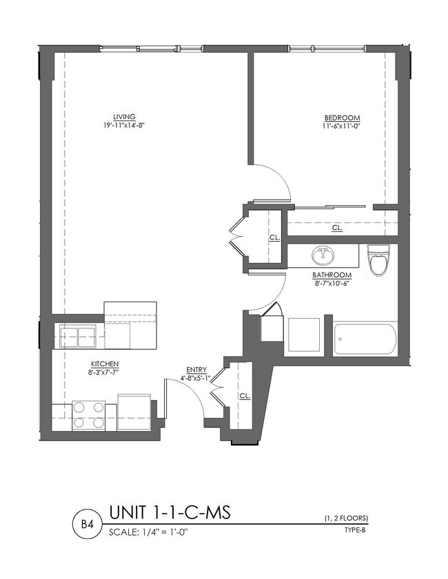 Unit 613 613 floor plan